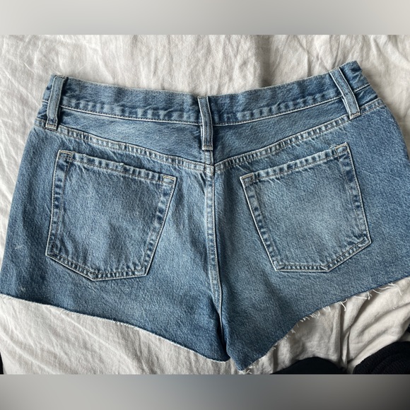 Frame | High Rise Denim Shorts - Picture 6 of 6